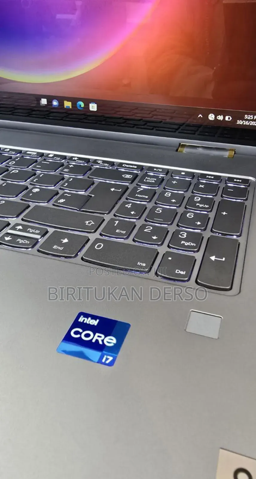 New Laptop Lenovo 16GB Intel Core I7 SSD 512GB