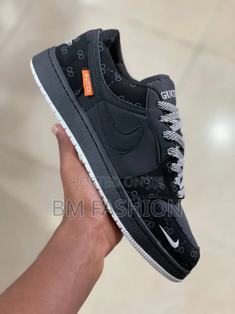 Nike Sb Dunk Low Sneaker With a Gucci-Inspired Design