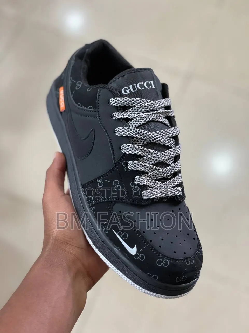 Nike Sb Dunk Low Sneaker With a Gucci-Inspired Design