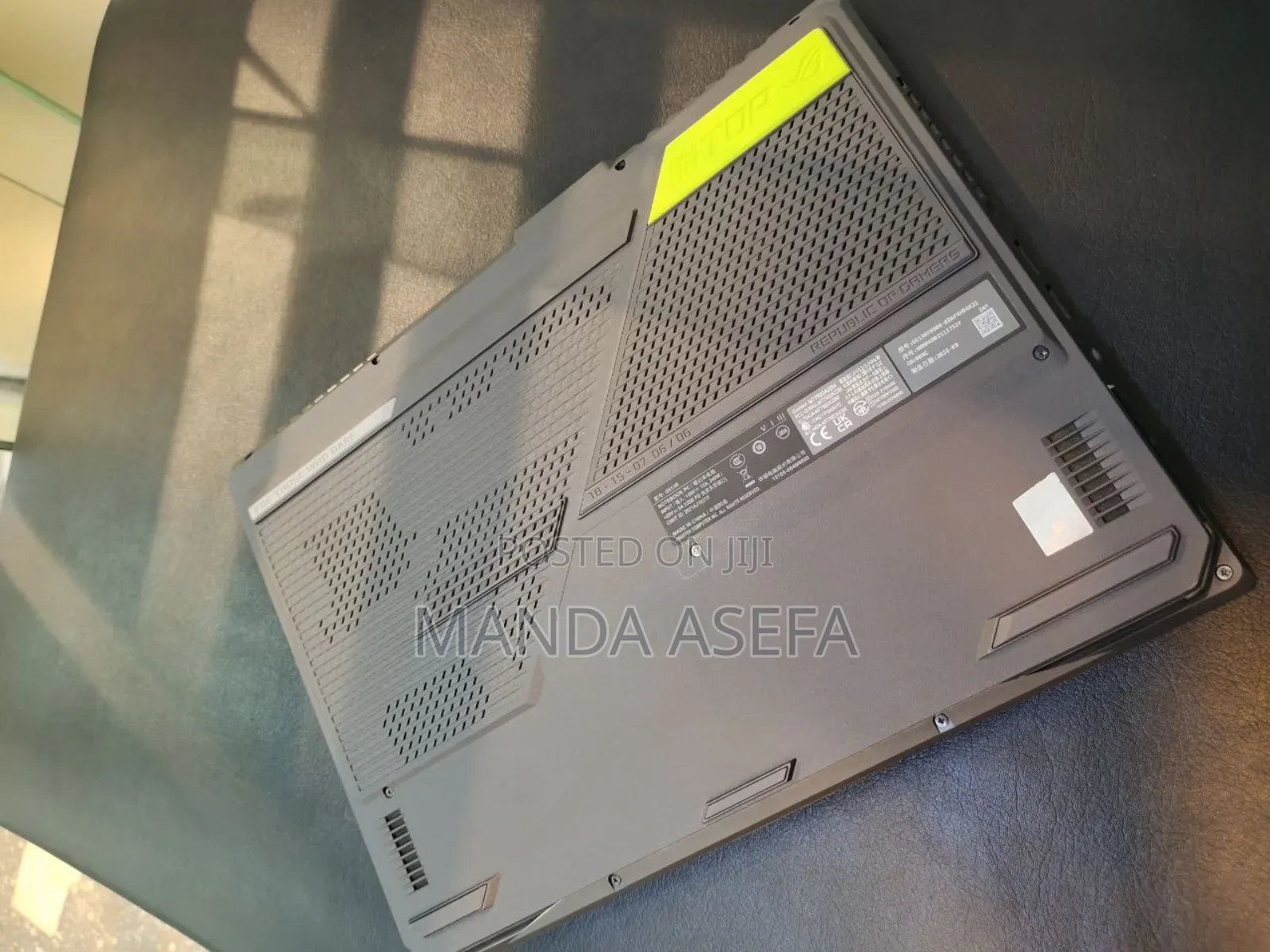 New Laptop Asus ROG Strix G16 G614 16GB AMD Ryzen 9 SSD 512GB