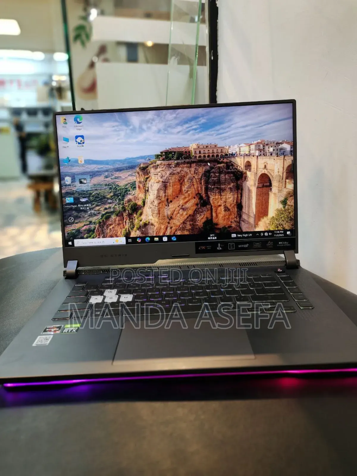 New Laptop Asus ROG Strix G16 G614 16GB AMD Ryzen 9 SSD 512GB