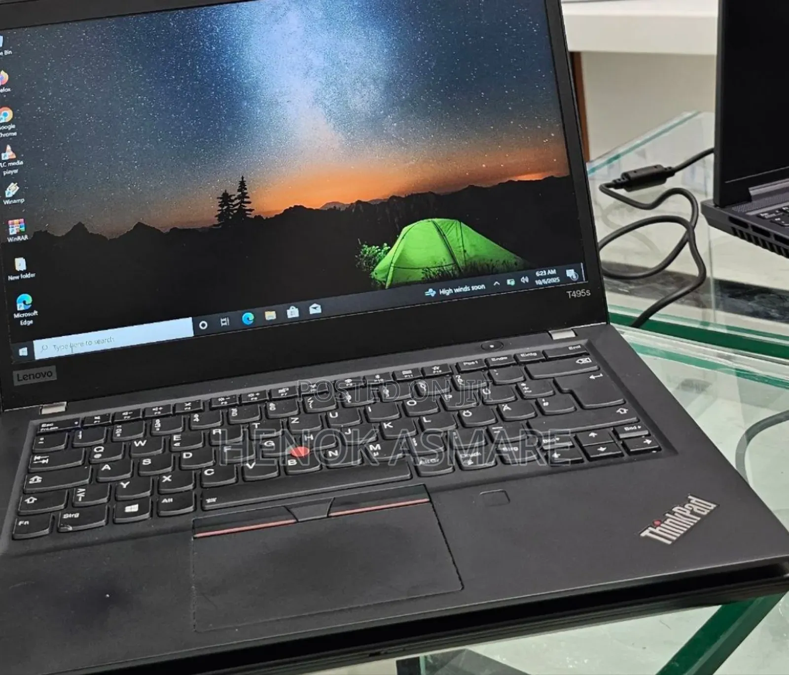 New Laptop Lenovo ThinkPad T495s 16GB AMD Ryzen 7 SSD 512GB