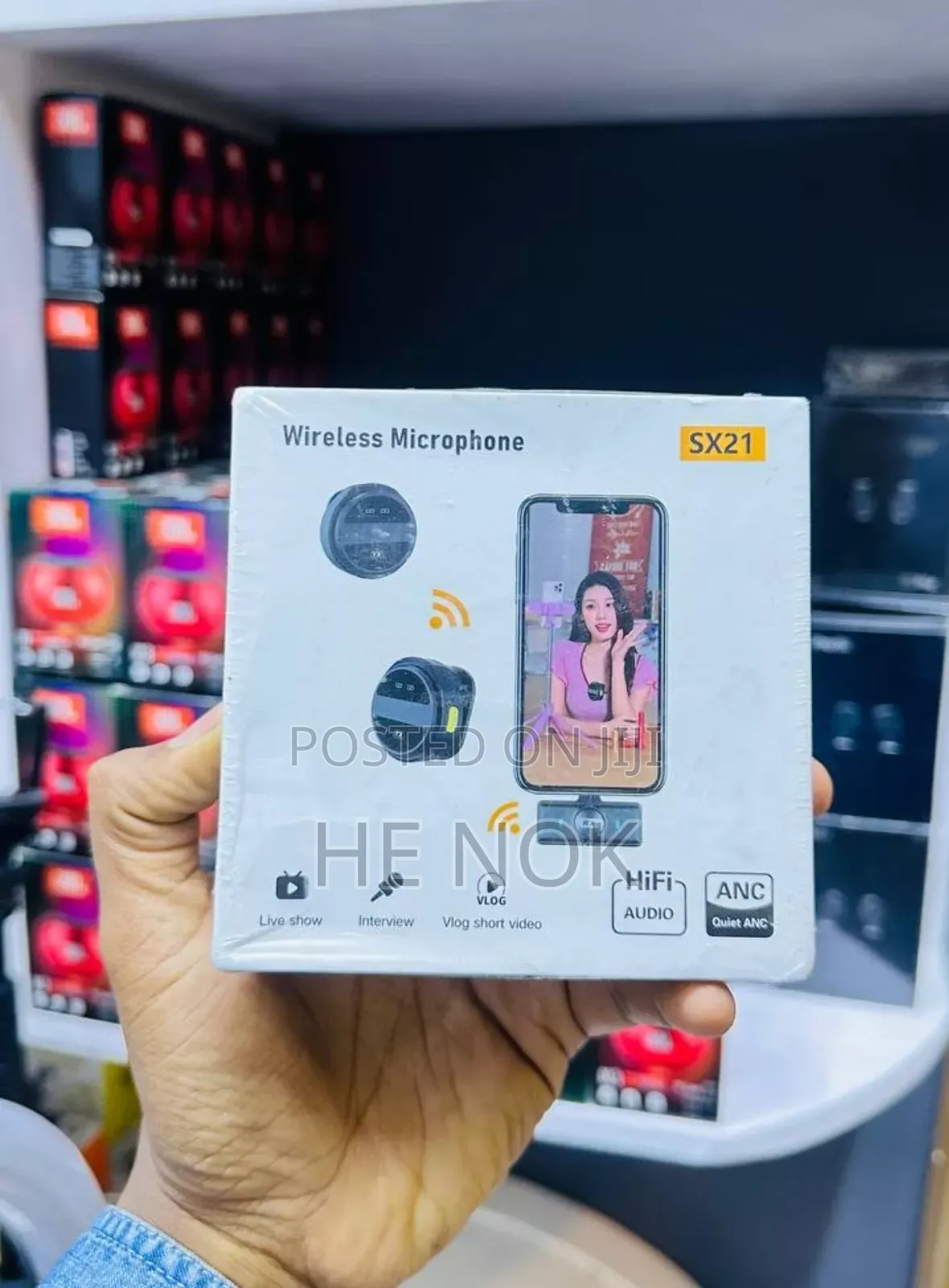 Sx21 Wireless Microphone – Clear Sound for Vlogging