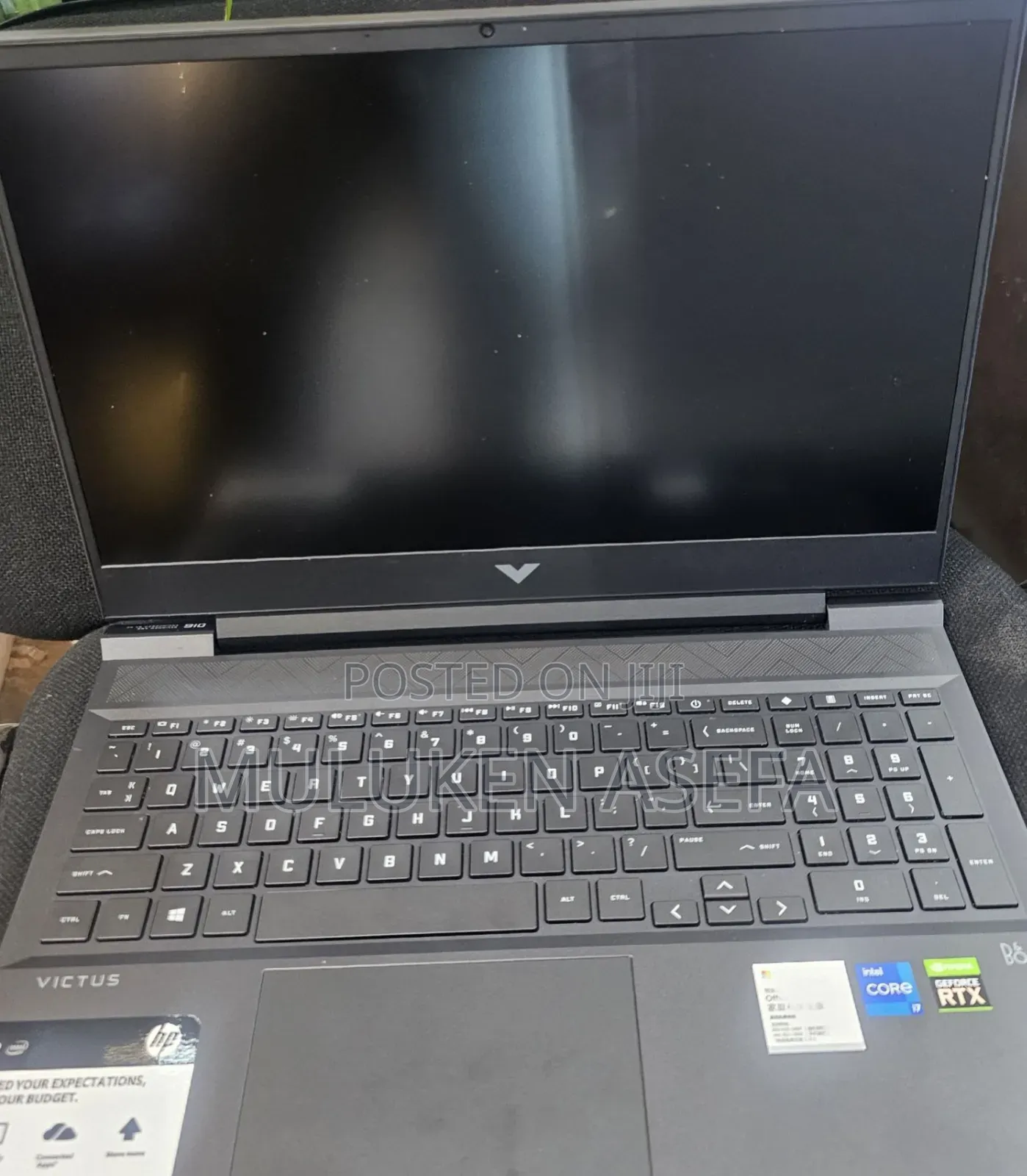 New Laptop HP Victus 15 16GB Intel Core I7 SSD 512GB