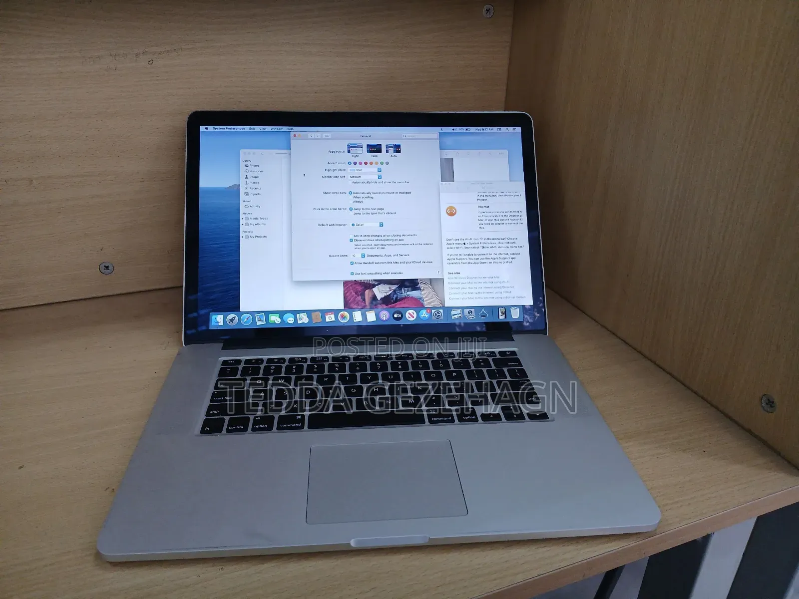Laptop Apple MacBook Pro 2015 16GB Intel Core 7 SSD 256GB