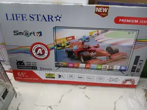 Life Star Tv 65 Inch Semart ,Anderd Debel Gelas