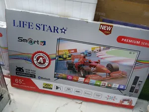 Life Star Tv 65 Inch Semart ,Anderd Debel Gelas