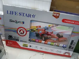 Life Star Tv 65 Inch Semart ,Anderd Debel Gelas