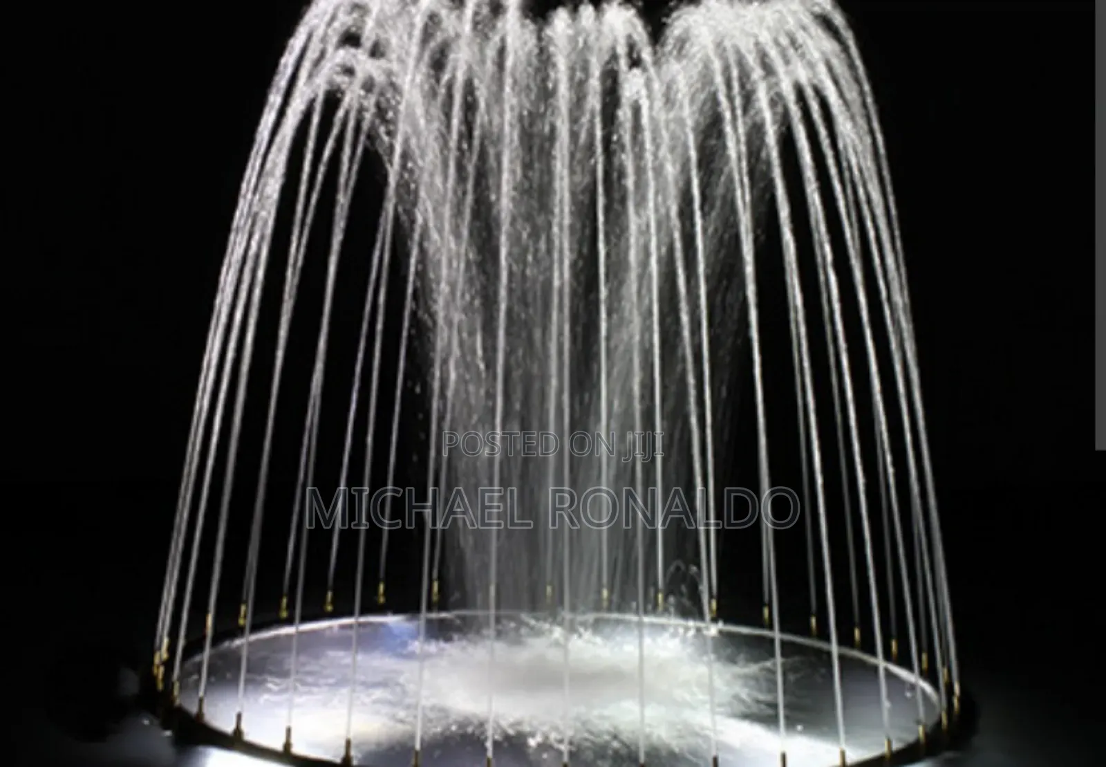 የፋውንቴን ውሀ መርጫ Fountain Circular Ring