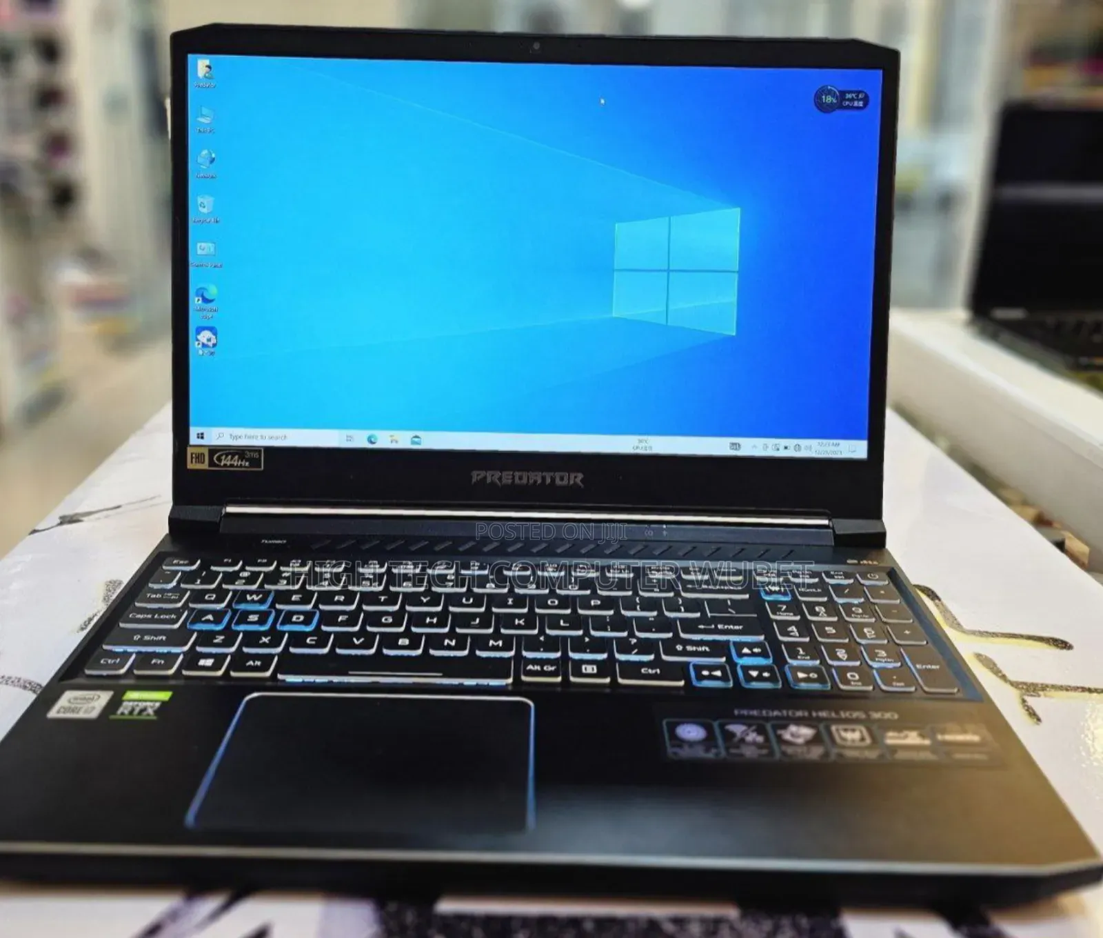 New Laptop Acer Predator Helios 300 16GB Intel Core I7 SSD 1T