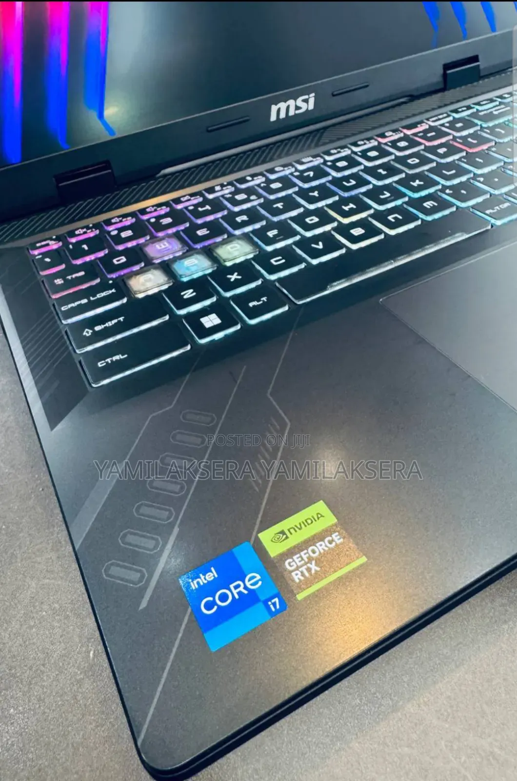 New Laptop MSI Crosshair 17 16GB Intel Core I7 SSD 1T