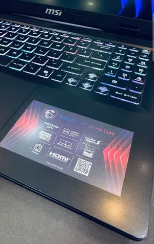 New Laptop MSI Crosshair 17 16GB Intel Core I7 SSD 1T