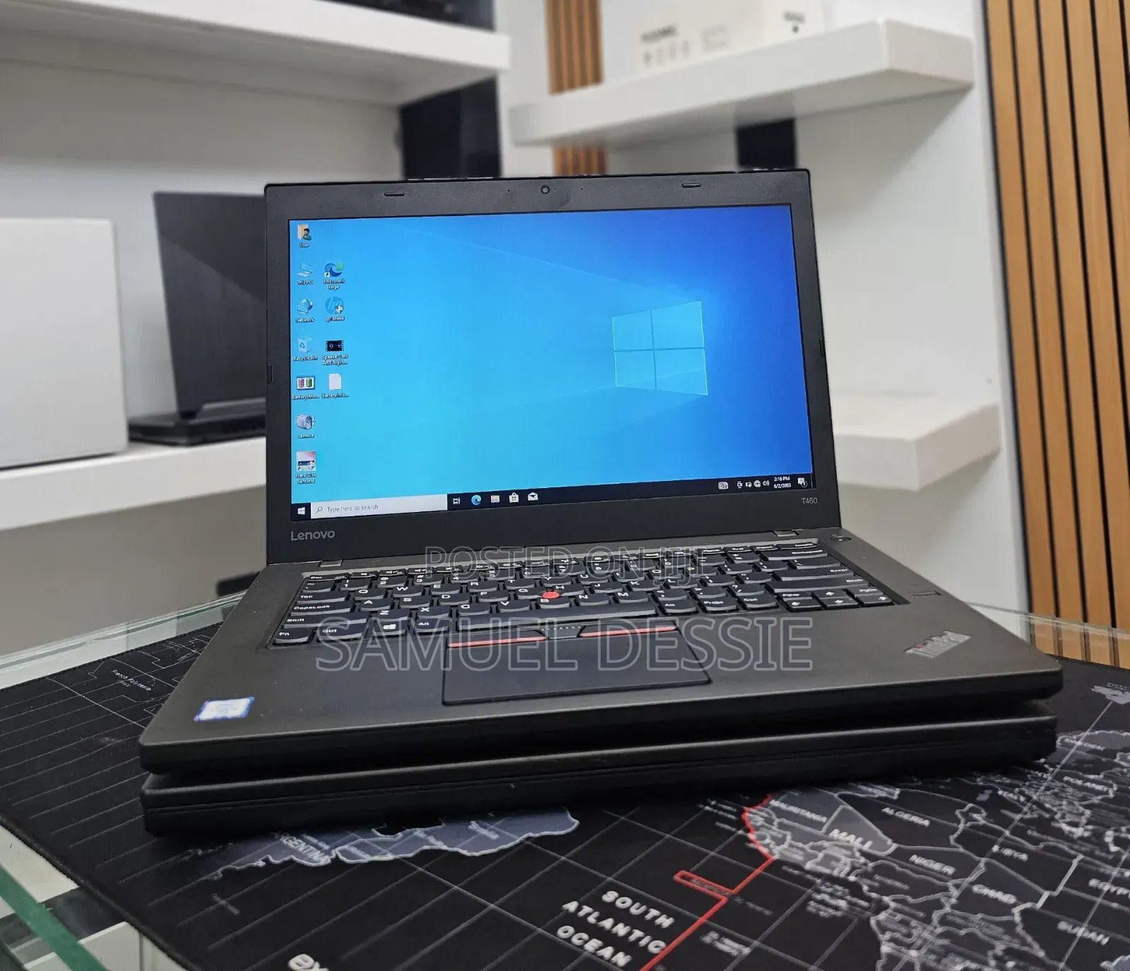 New Laptop Lenovo ThinkPad T460 8GB Intel Core I7 SSD 256GB