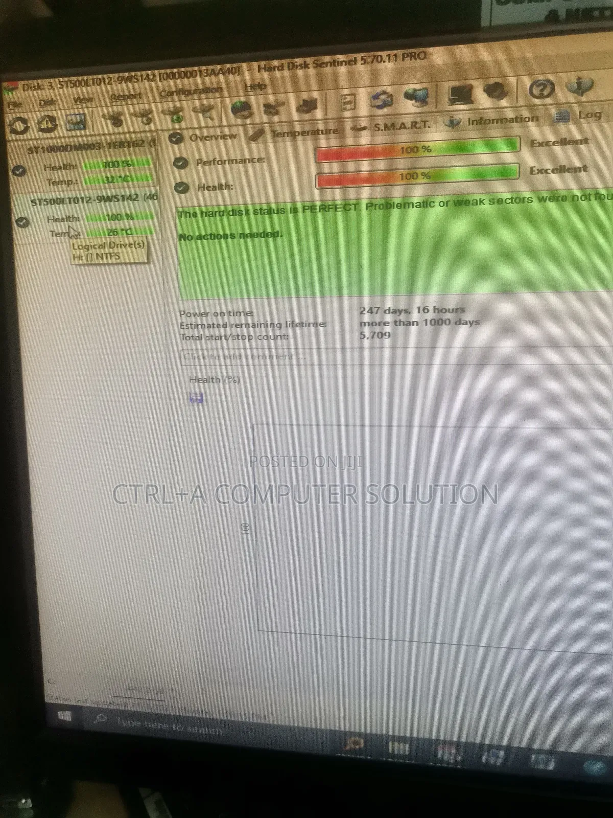 500gb Seagate Laptop HDD