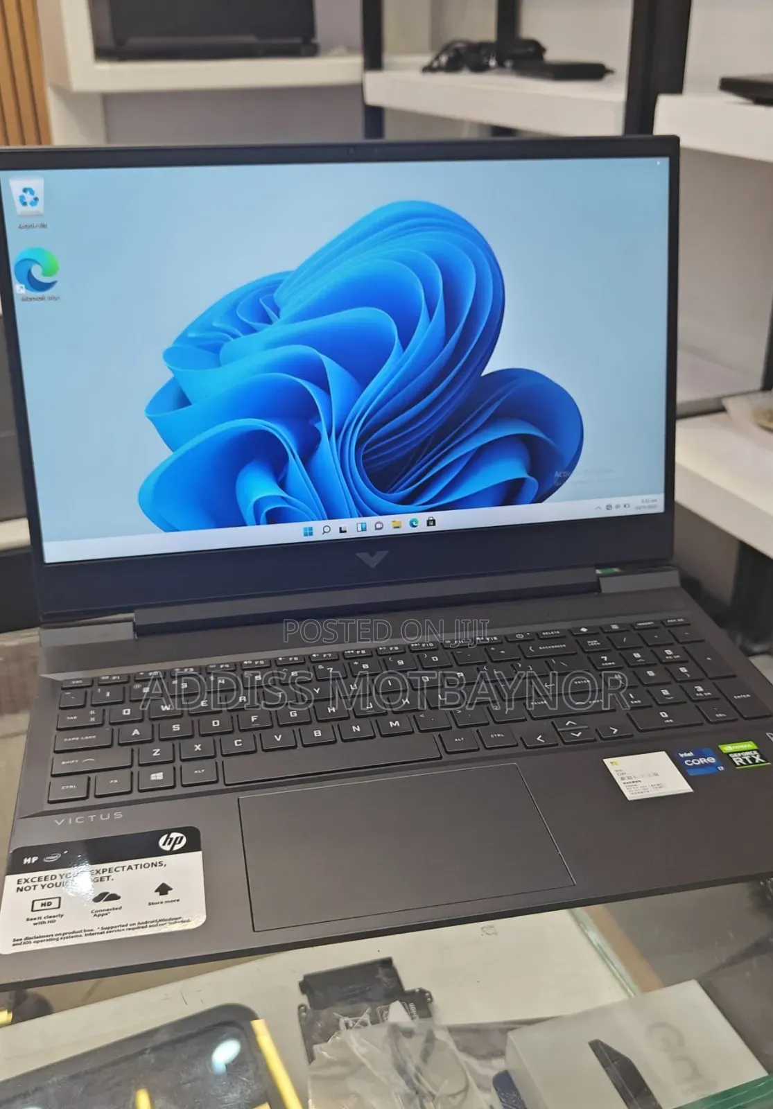 New Laptop HP Victus 16 16GB Intel Core I7 SSD 512GB