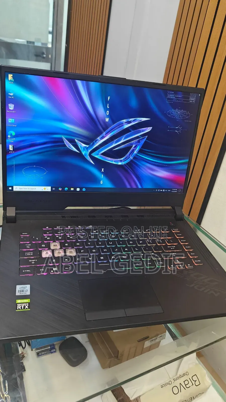 New Laptop Asus ROG Strix G15 16GB Intel Core I7 SSD 512GB