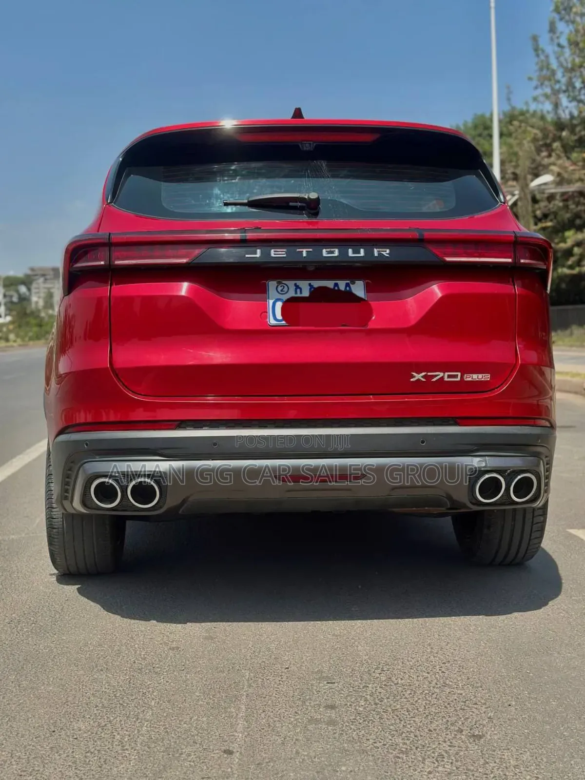 Jetour X70 Plus 2023 Red