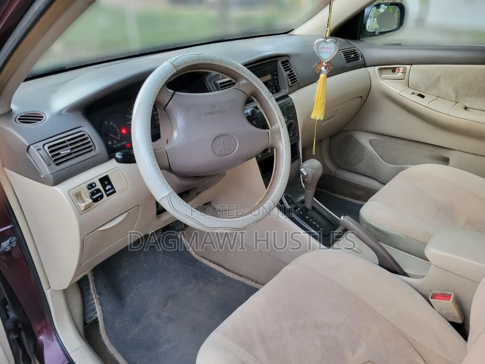 Toyota Corolla 2003 Burgundy