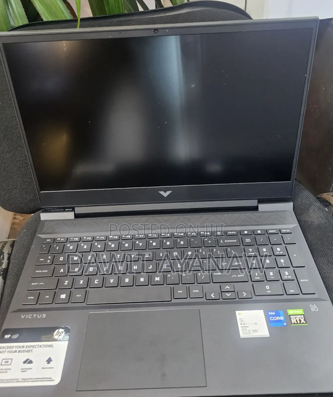 New Laptop HP Victus 16 16GB Intel Core I7 SSD 512GB