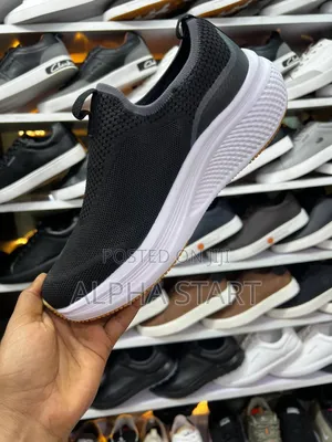 Comfortable Skechers Black for Men's