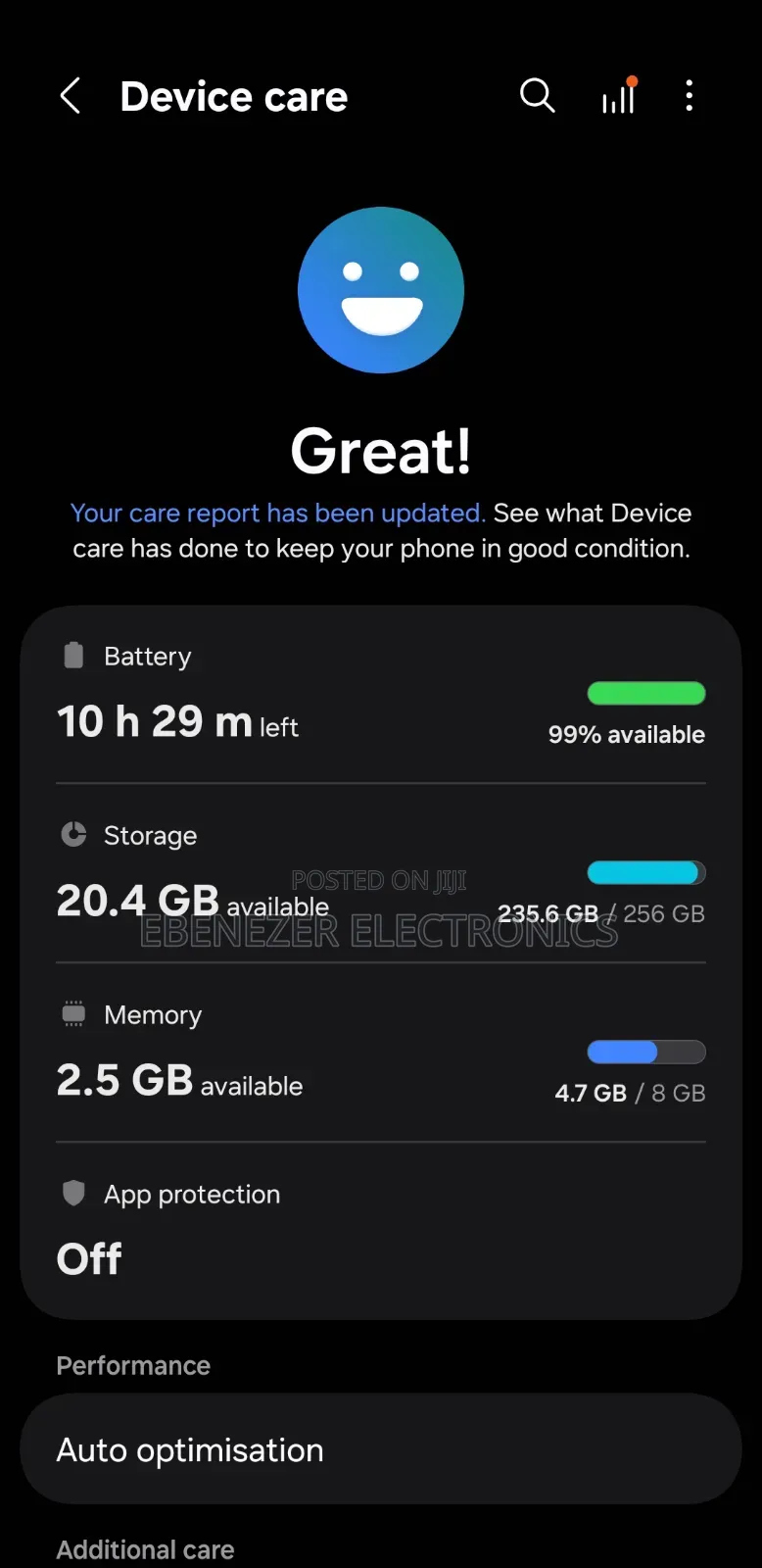 Samsung Galaxy A25 256 GB Blue