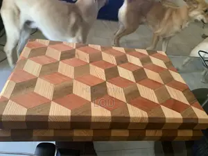 Hand Made Cutting Board With 3d Effects