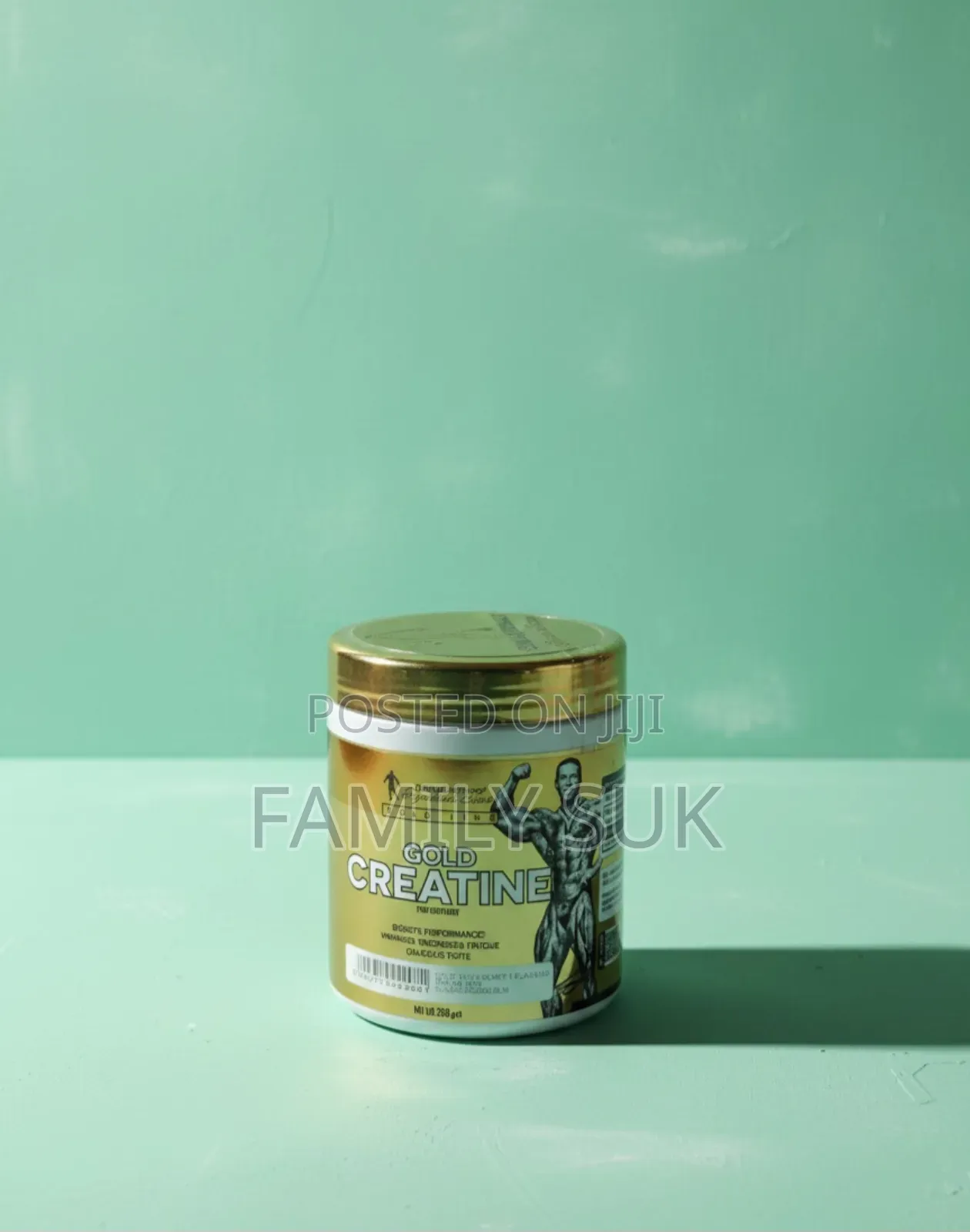 Gold Creatine: Guaranteed Strength.