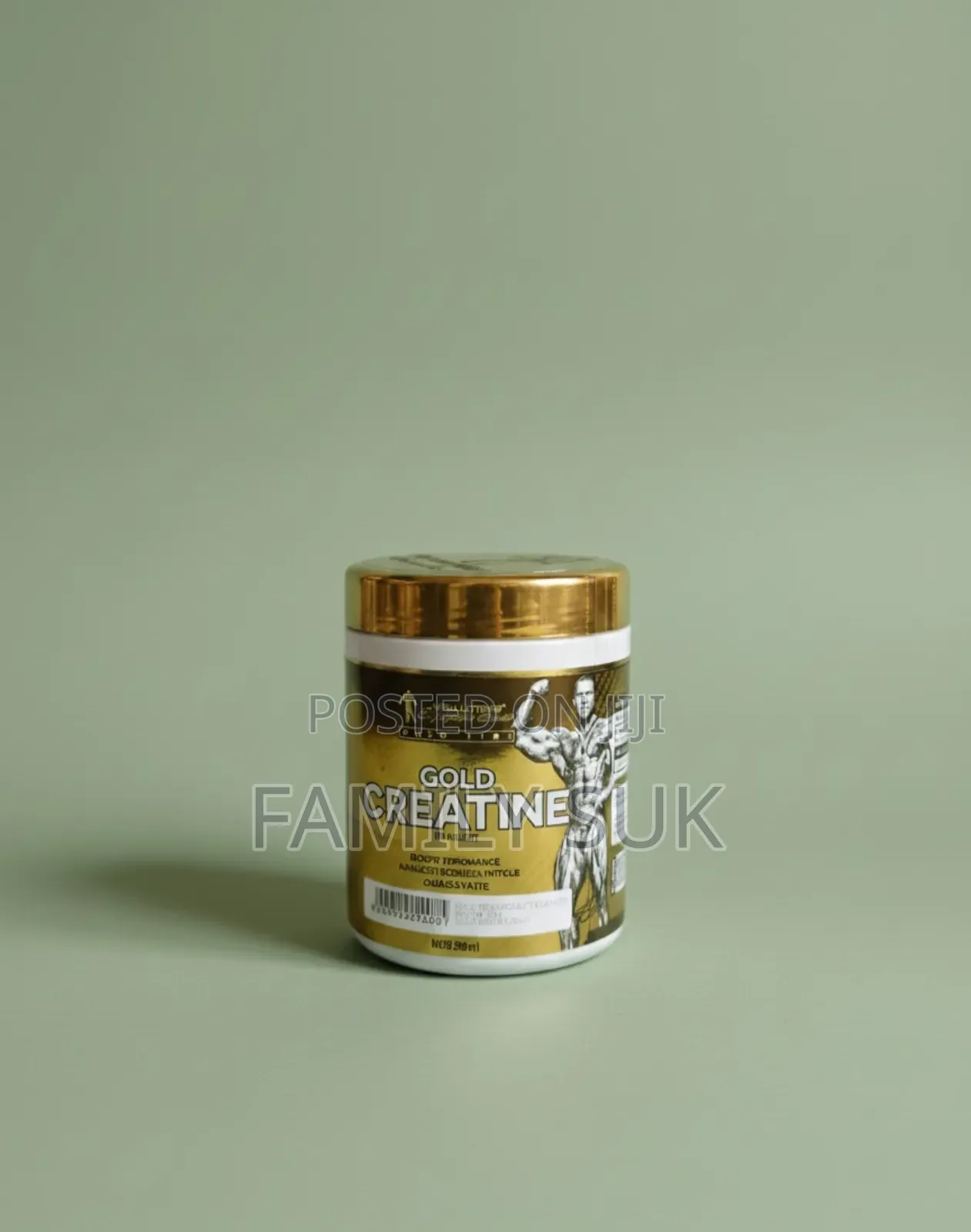 Gold Creatine: Intense Training Fuel.