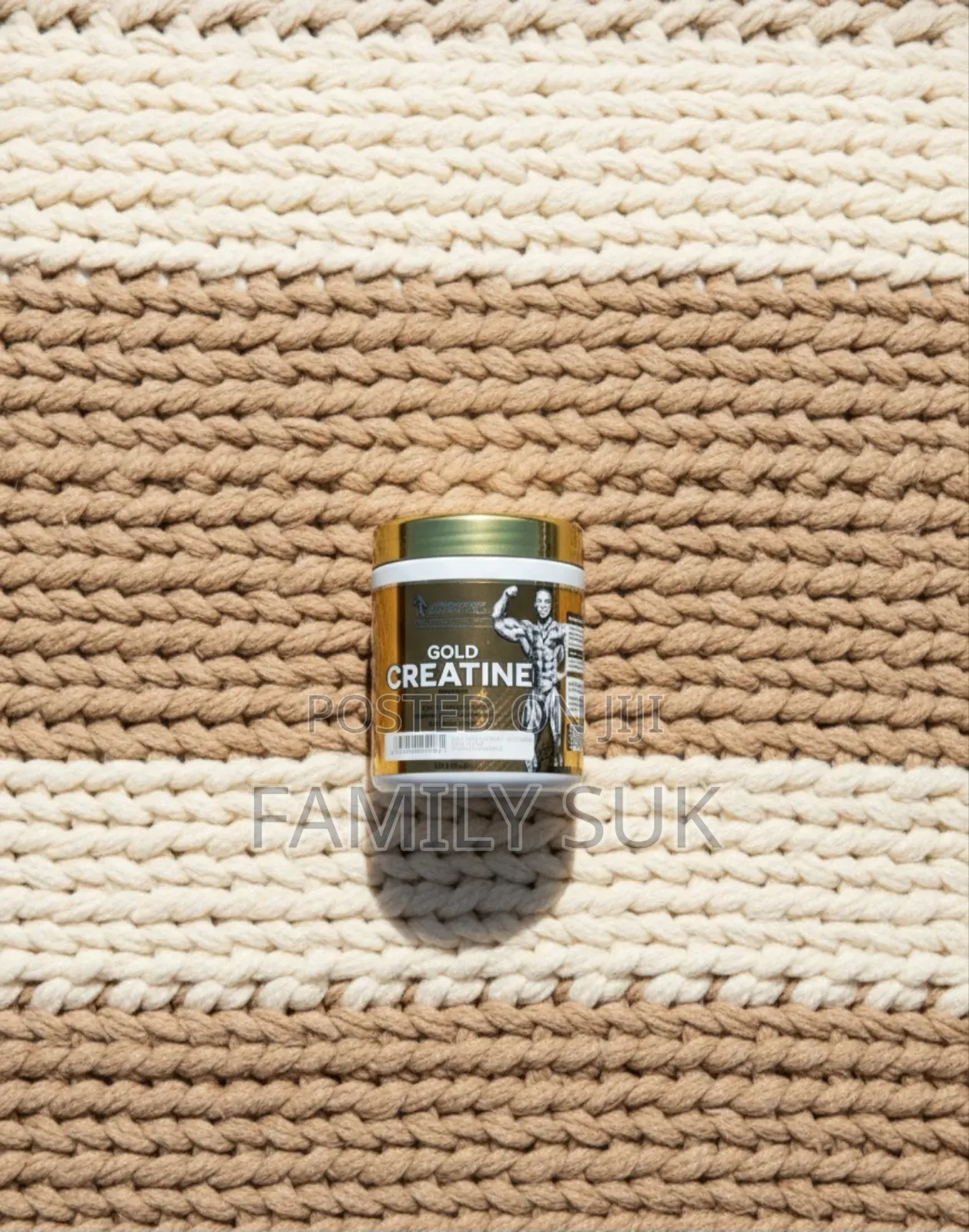 Gold Creatine: Unstoppable Energy.