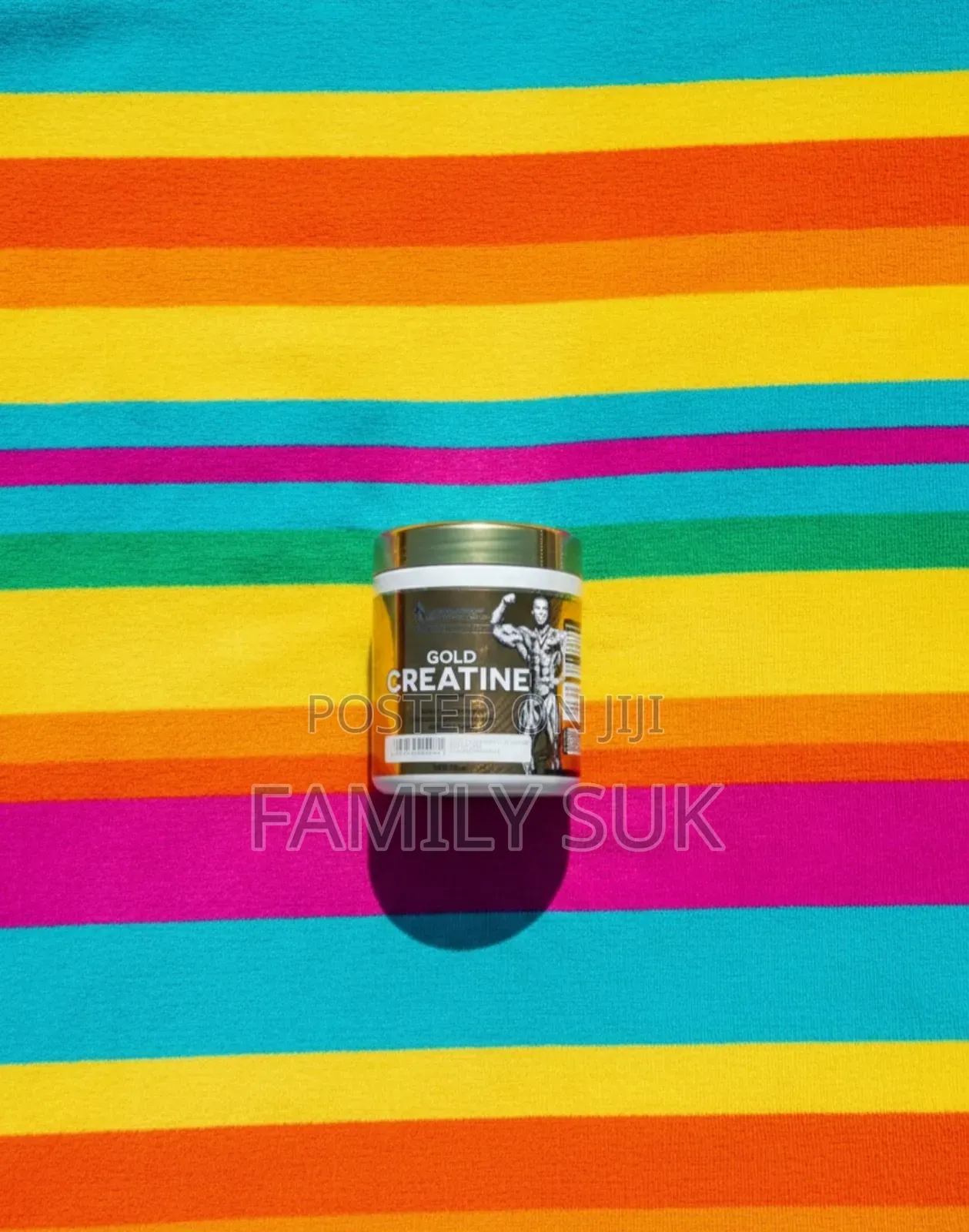 Gold Creatine: Premium Micronized.