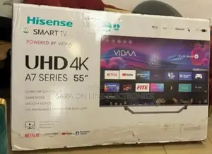 Hisence 55" A6 Series Uhd Tv [New Model] 10year Warranty