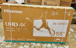 ●●Hisence 55" Uhd Tv New Model ◇10year Warranty ◇Free Delivery