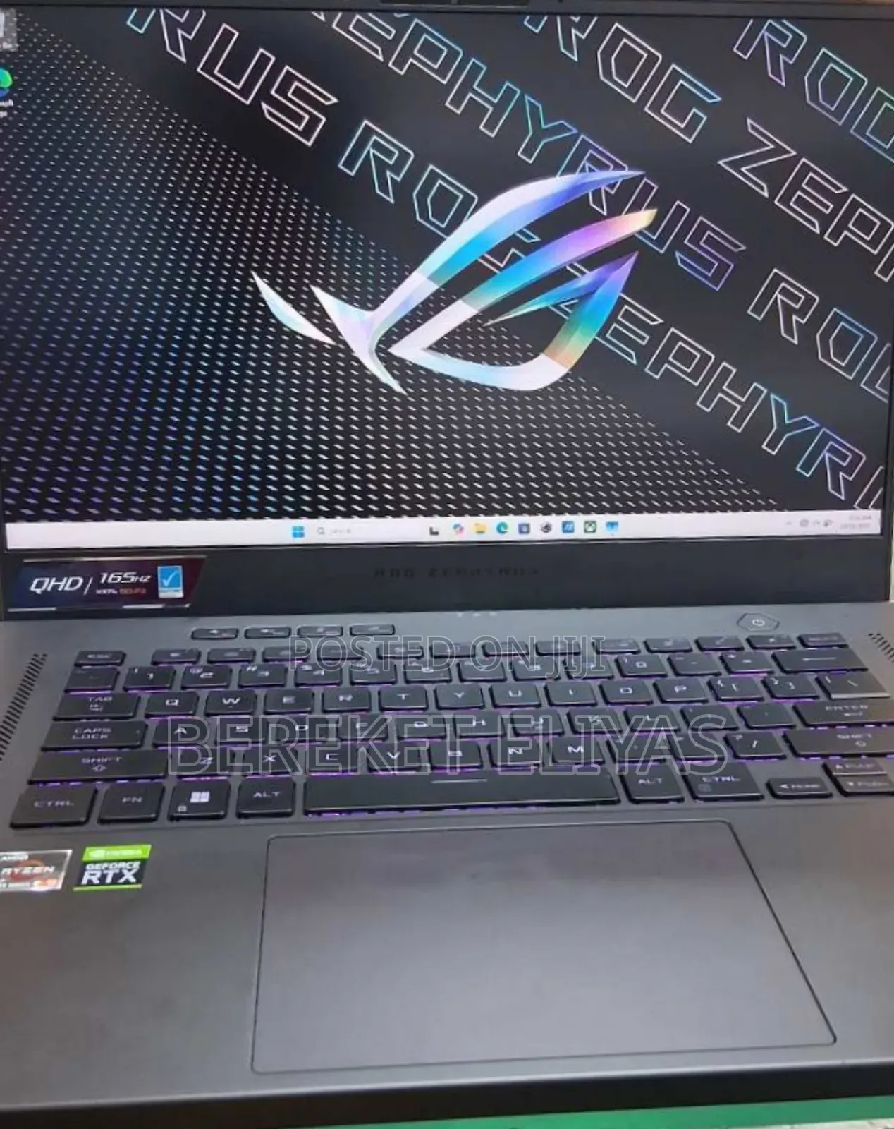 New Laptop Asus ROG Zephyrus G15 16GB AMD Ryzen 9 SSD 512GB