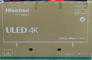 Hisence 65" Uled Tv Free Delivery ♤♤ 10year Warranty