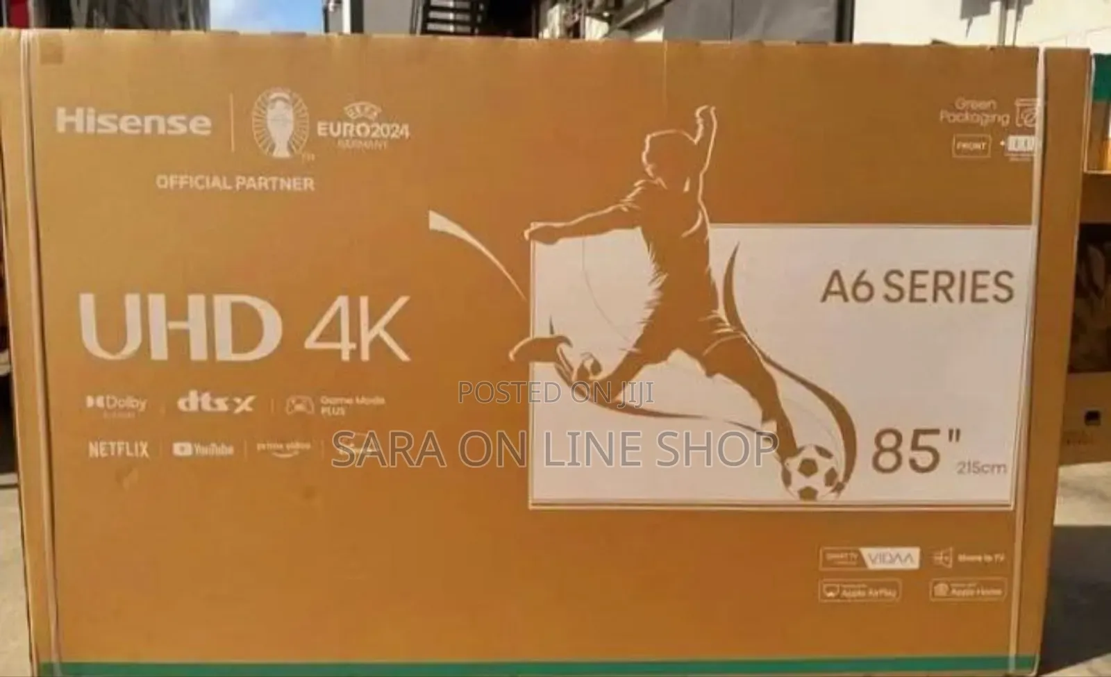 Hisence 85" A6 Series Tv New Model Free Delivery