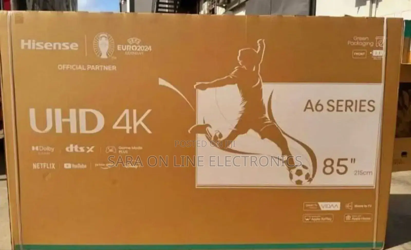 Hisence 85" A6 Series Tv New Model Free Delivery