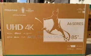 Hisence 85" A6 Series Tv New Model Free Delivery