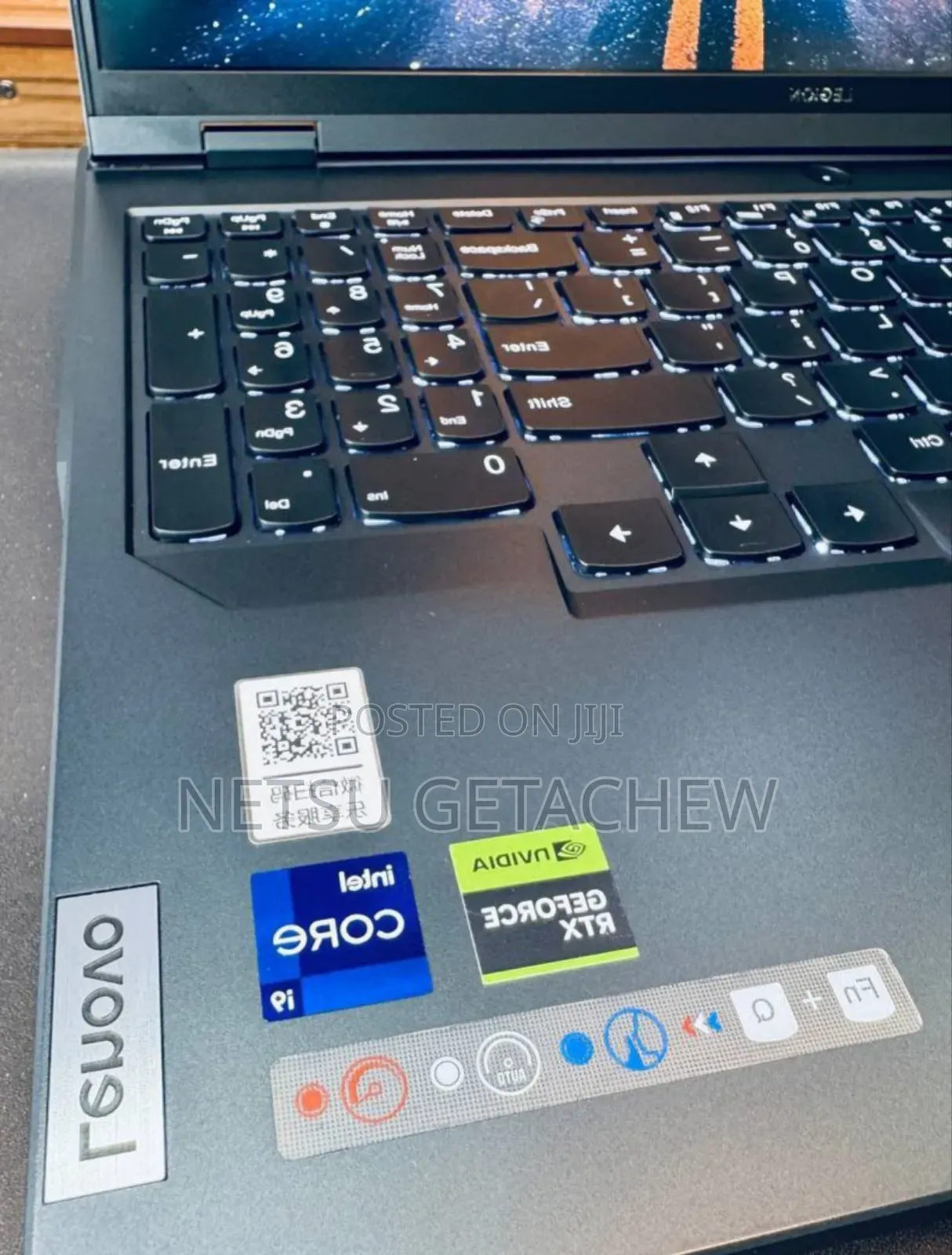 New Lenovo Legion Y7000P IRX9 Gaming Laptop 16GB Intel Core I9 SSD 1T