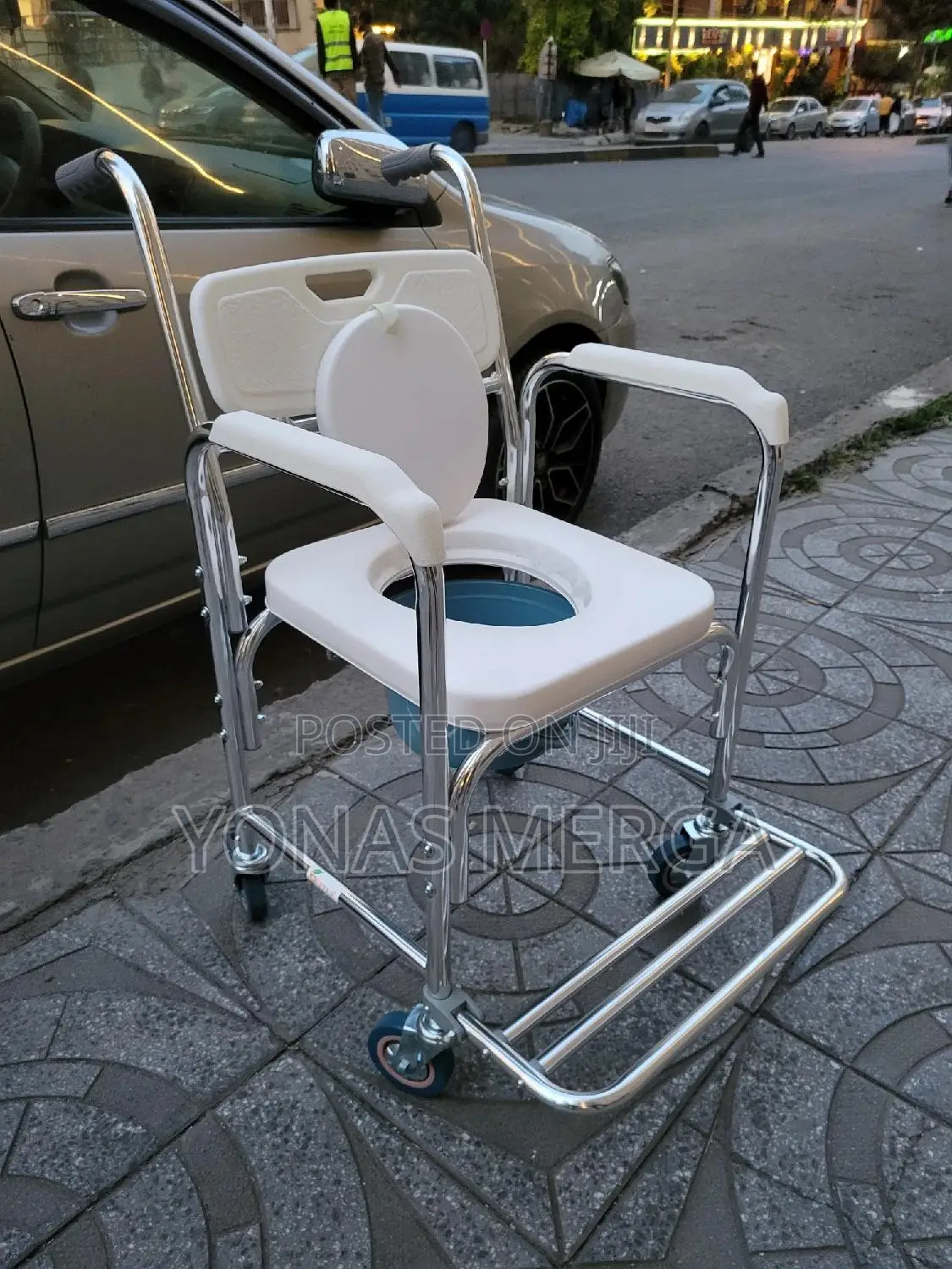 Toilet Chair場峻commode Chair醬聶elderly Users Post-Surgery Patients.