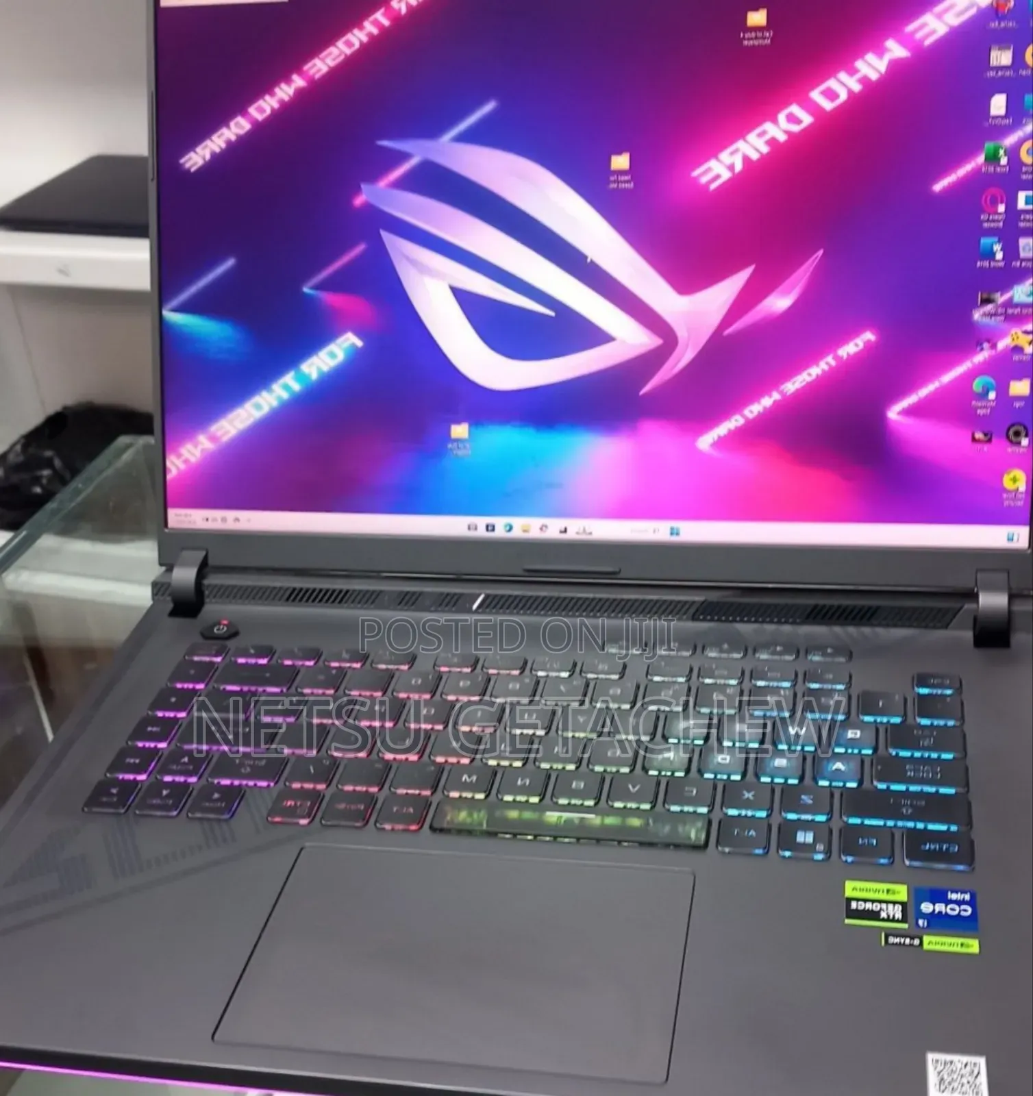 New Laptop Asus ROG Strix G16 G614 16GB Intel Core I7 SSD 1T