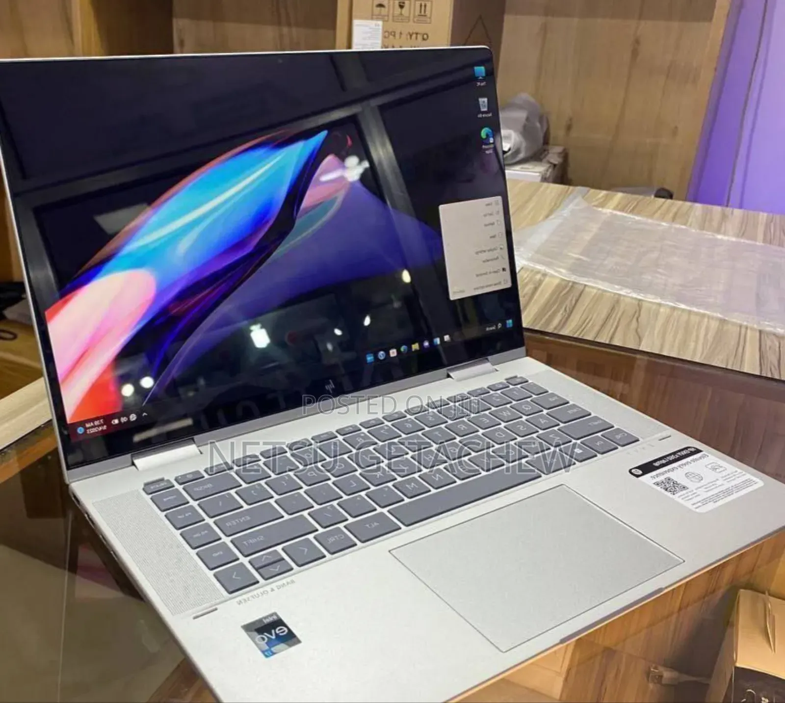 New Laptop HP Envy X360 16GB Intel Core I7 SSD 1T