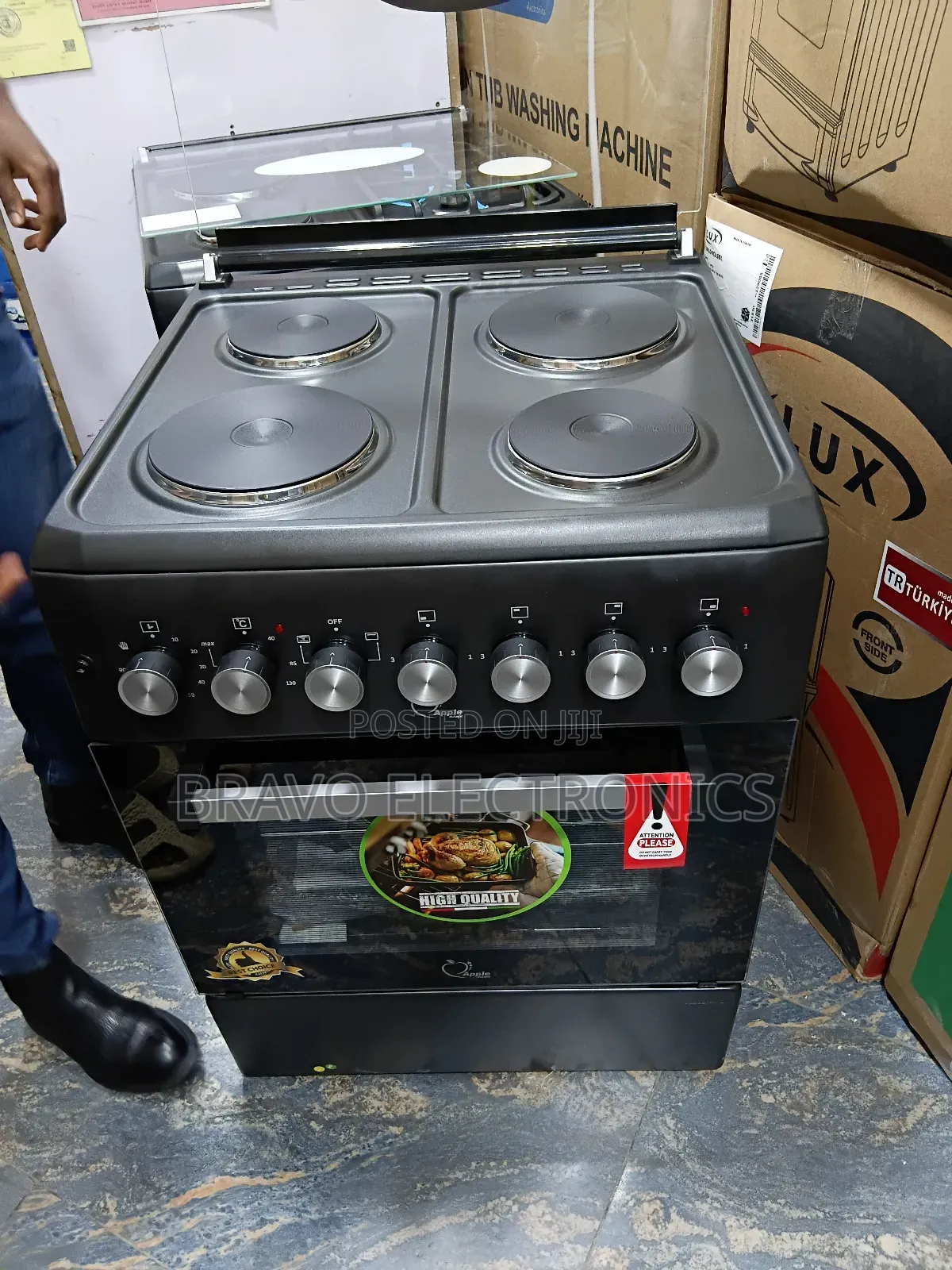 Apple 4 Electric Oven – Made in Turkey | Premium Quality !