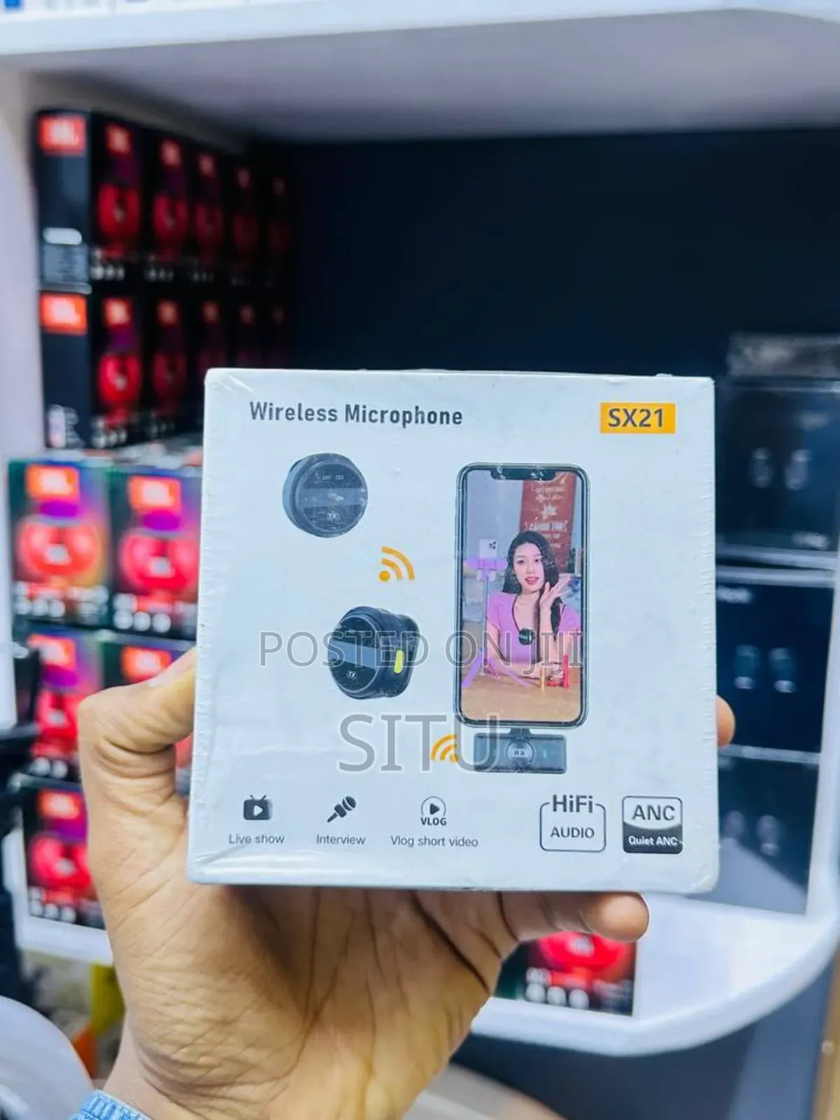 Mic Sx21 Wireless
Magnetic Mic