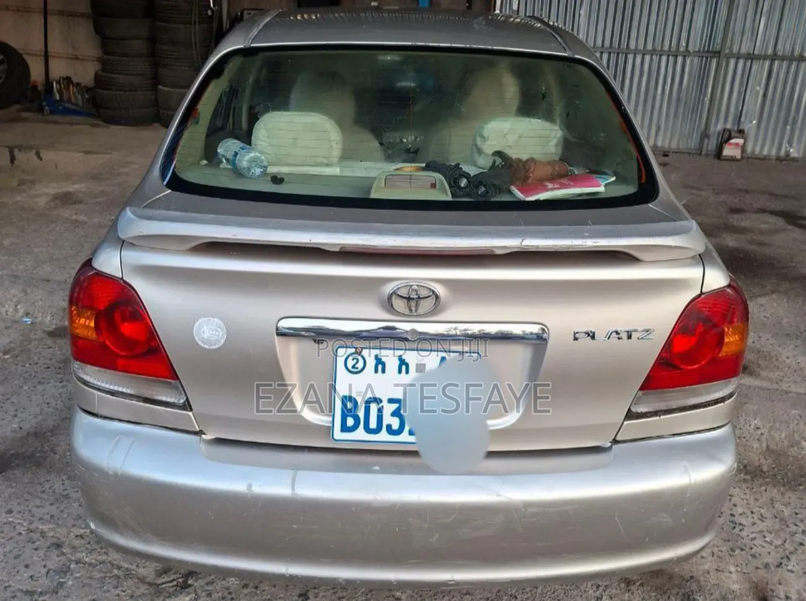 Toyota Platz 2005 Silver