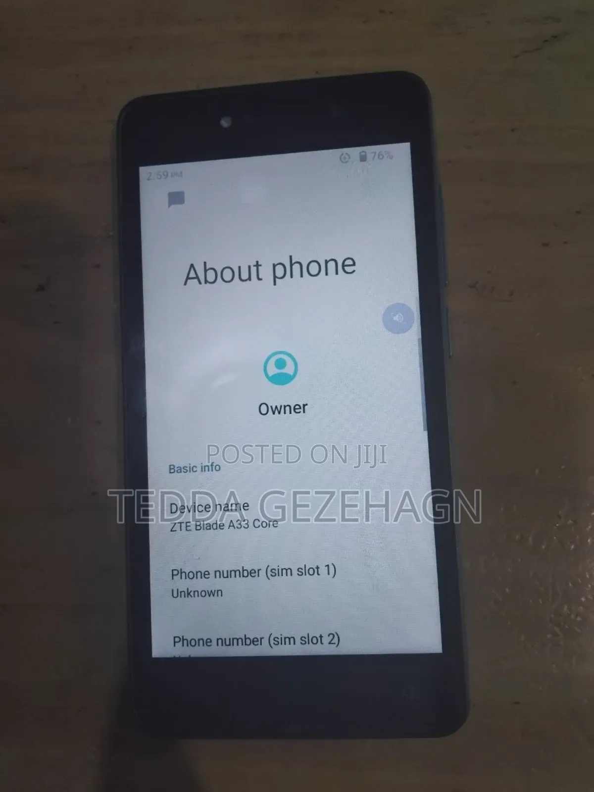 ZTE Blade A330 16 GB Blue