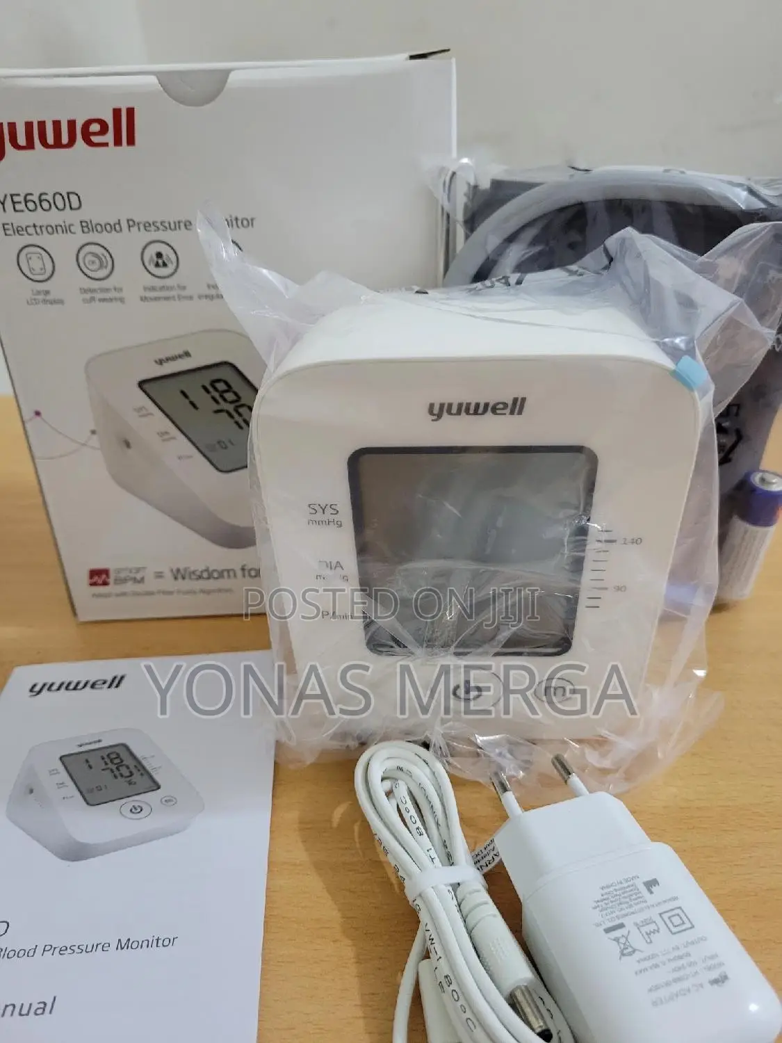 Yuwell Arm Blood Pressure Monitor墀兕key Features:Intelligent Monitoring