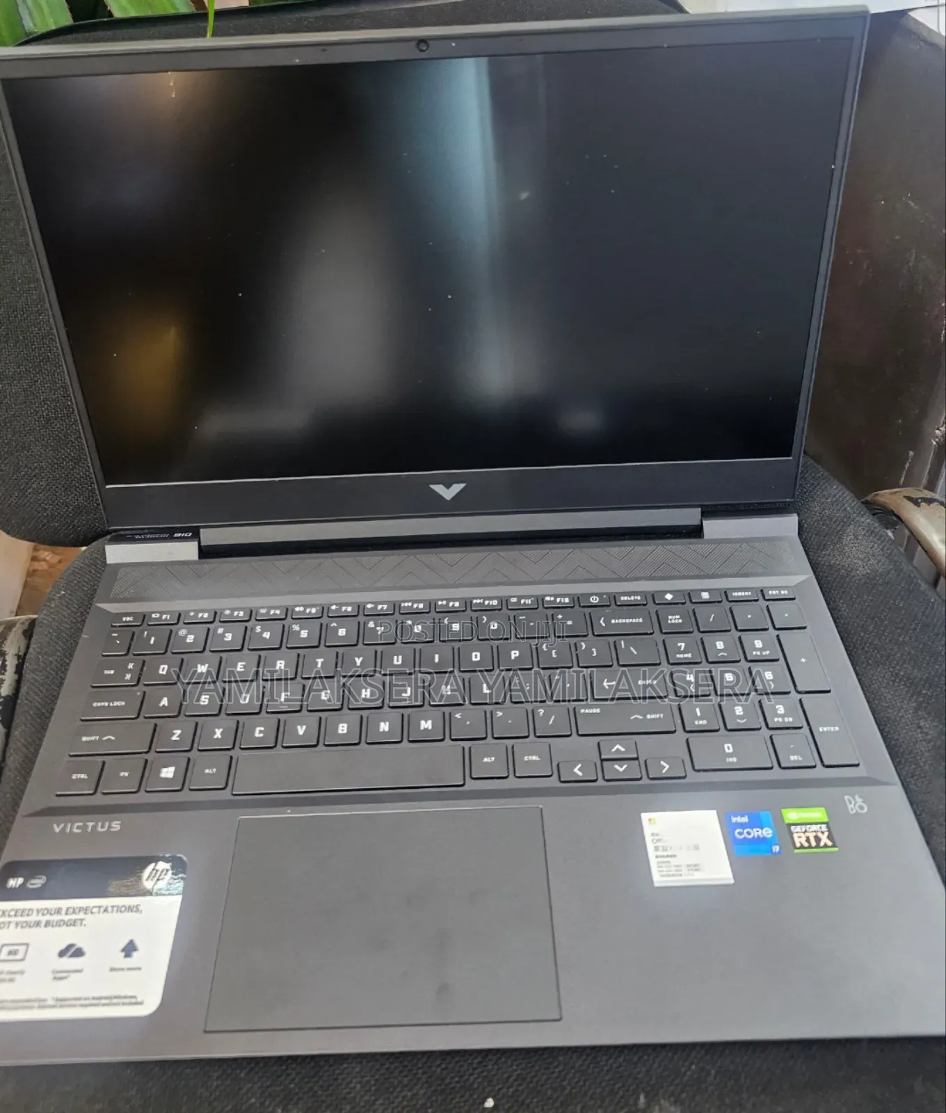New Laptop HP Victus 16 16GB Intel Core I7 SSD 512GB