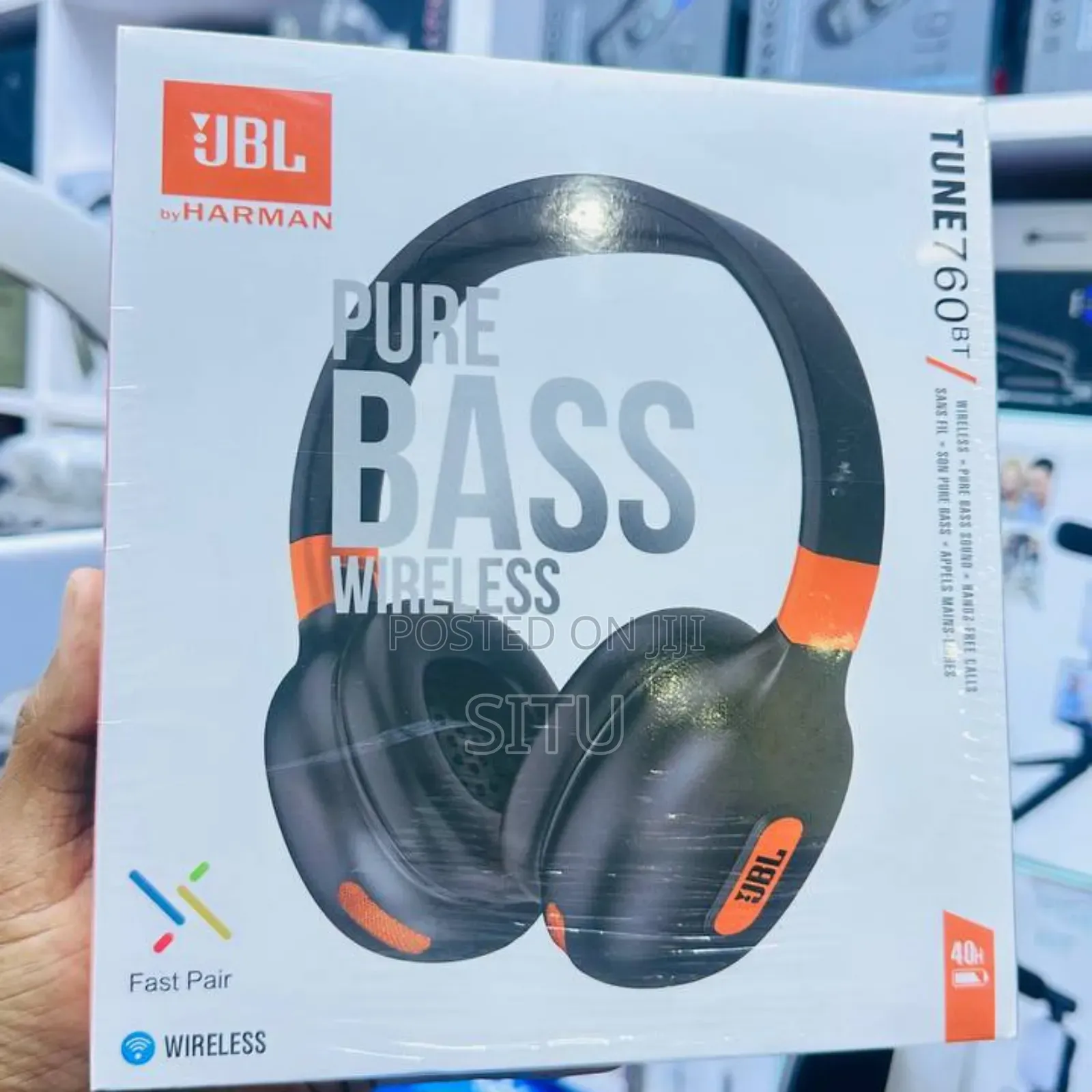 JBL Tune 760bt Wireless Headphones.