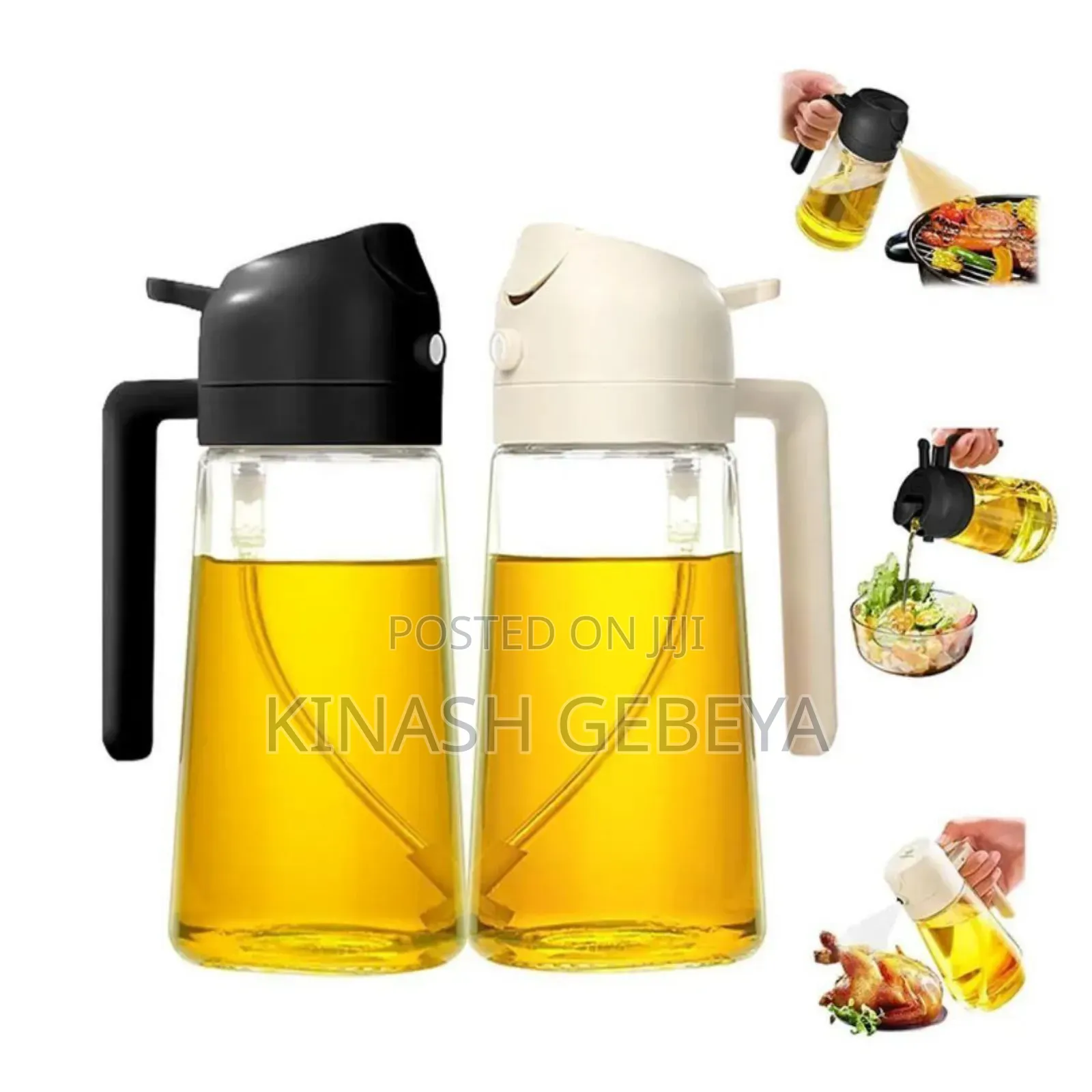 Kitchen Oil Spray Bottle(የዘይት መቀነሻ)