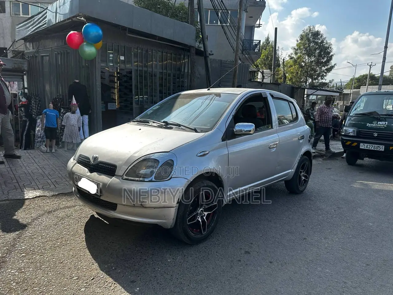 Toyota Vitz 1.0 FWD 3dr 2001 Silver